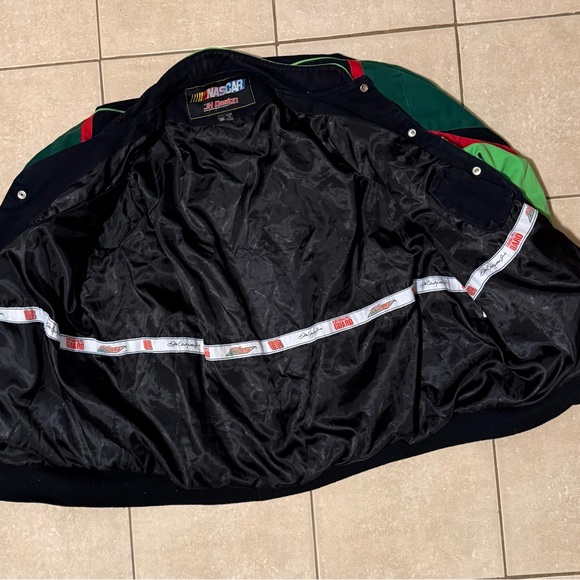 Dale Earnhardt Jr Diet Mountain Dew NASCAR Jacket JH Designs Men's 3XL - Picture 7 of 16